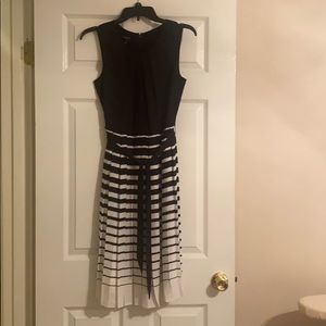 Black and White Talbots Dress